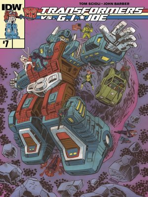 cover image of Transformers vs. G.I. Joe (2014), Issue 7